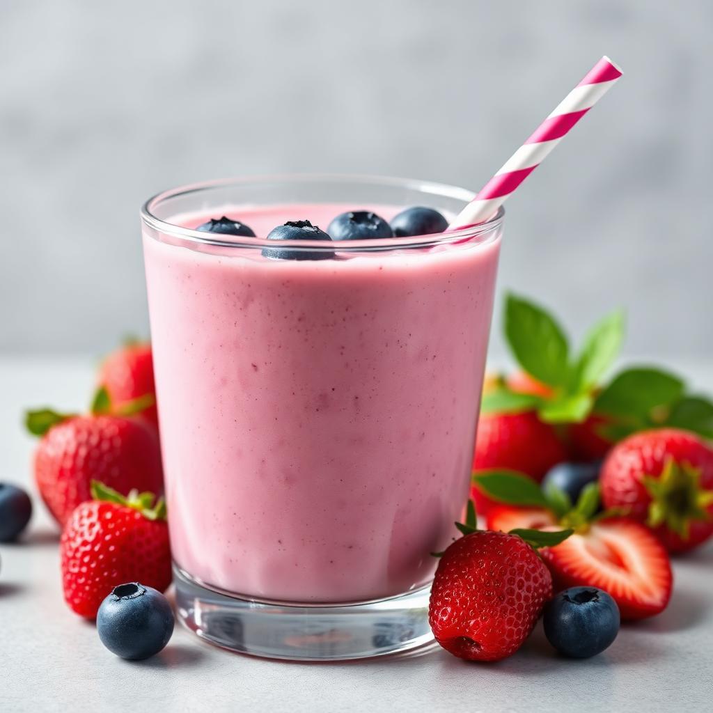 Eiweiß Beeren Shake