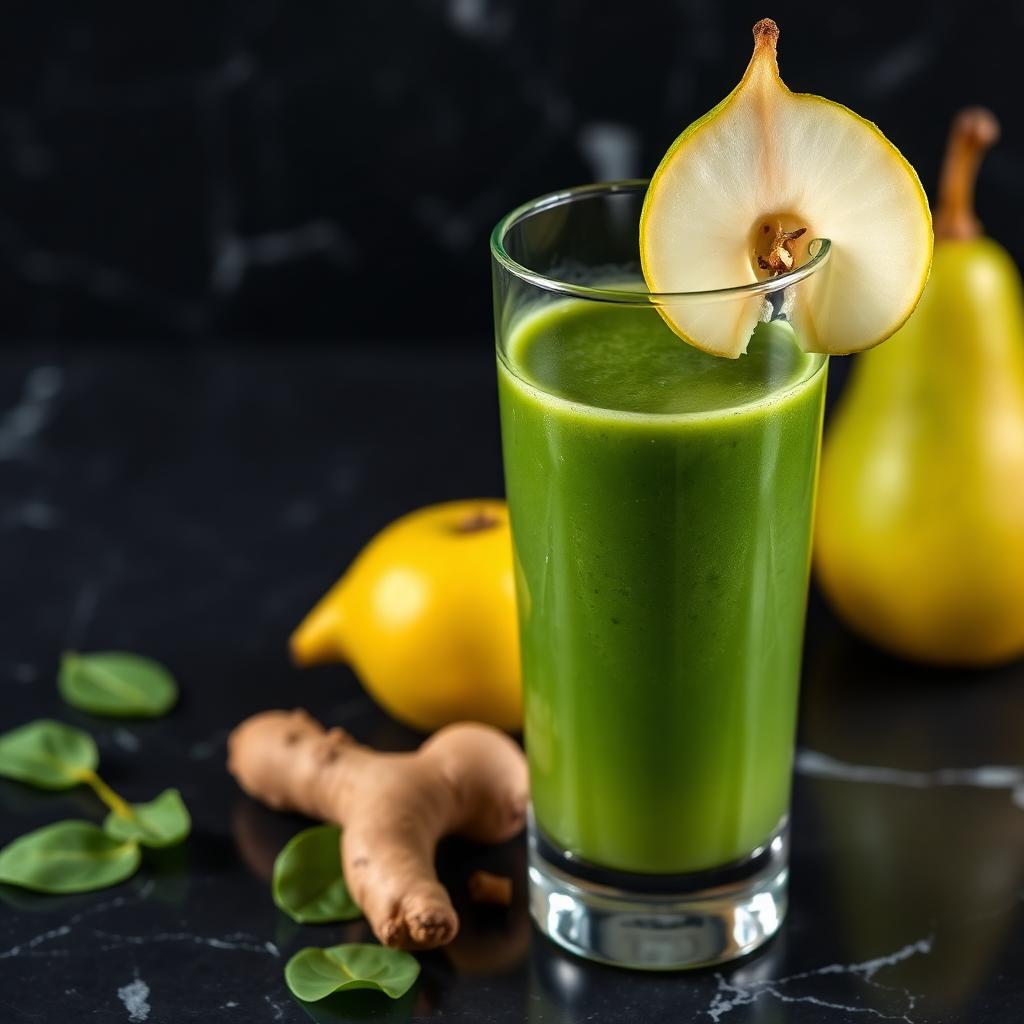 Emerald Spinach Pear