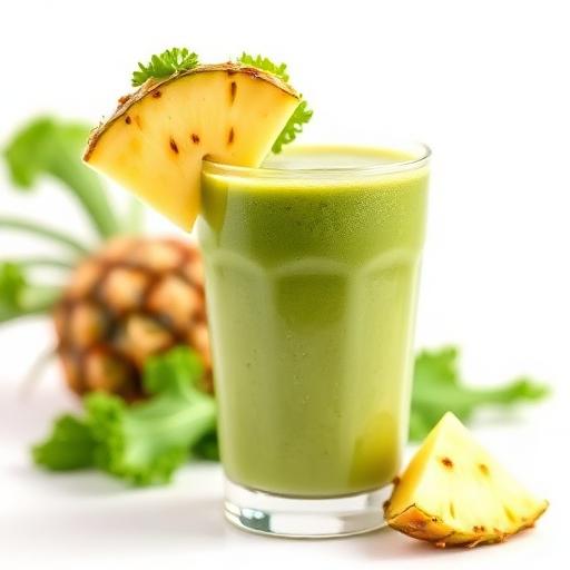 Grünkohl Ananas Detox