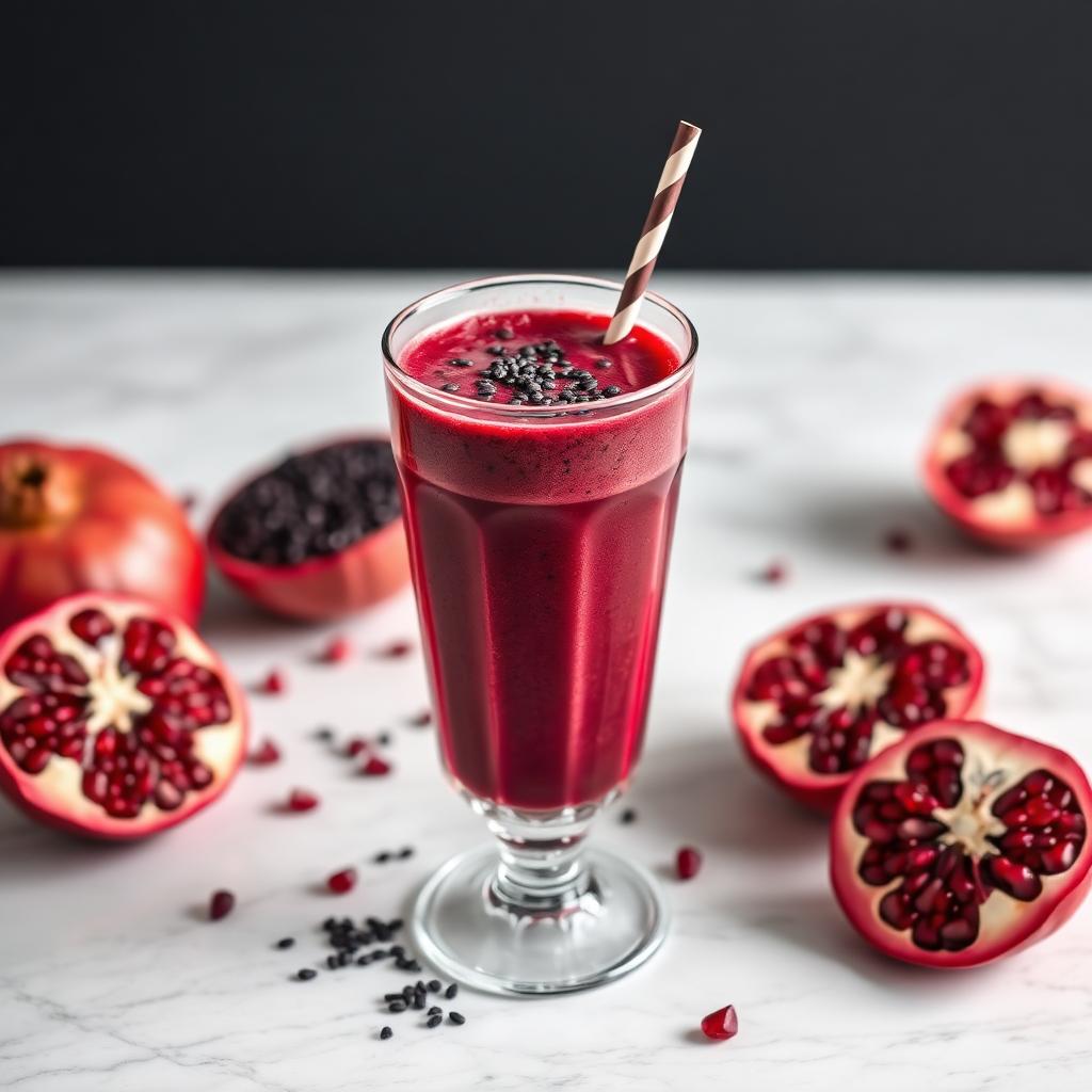 Pomegranate Black Sesame