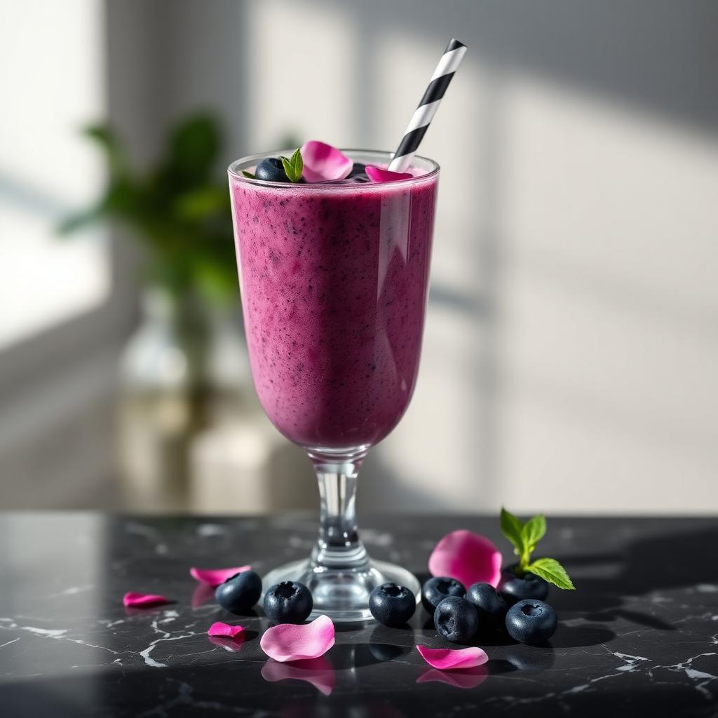 Sapphire Blueberry Rose