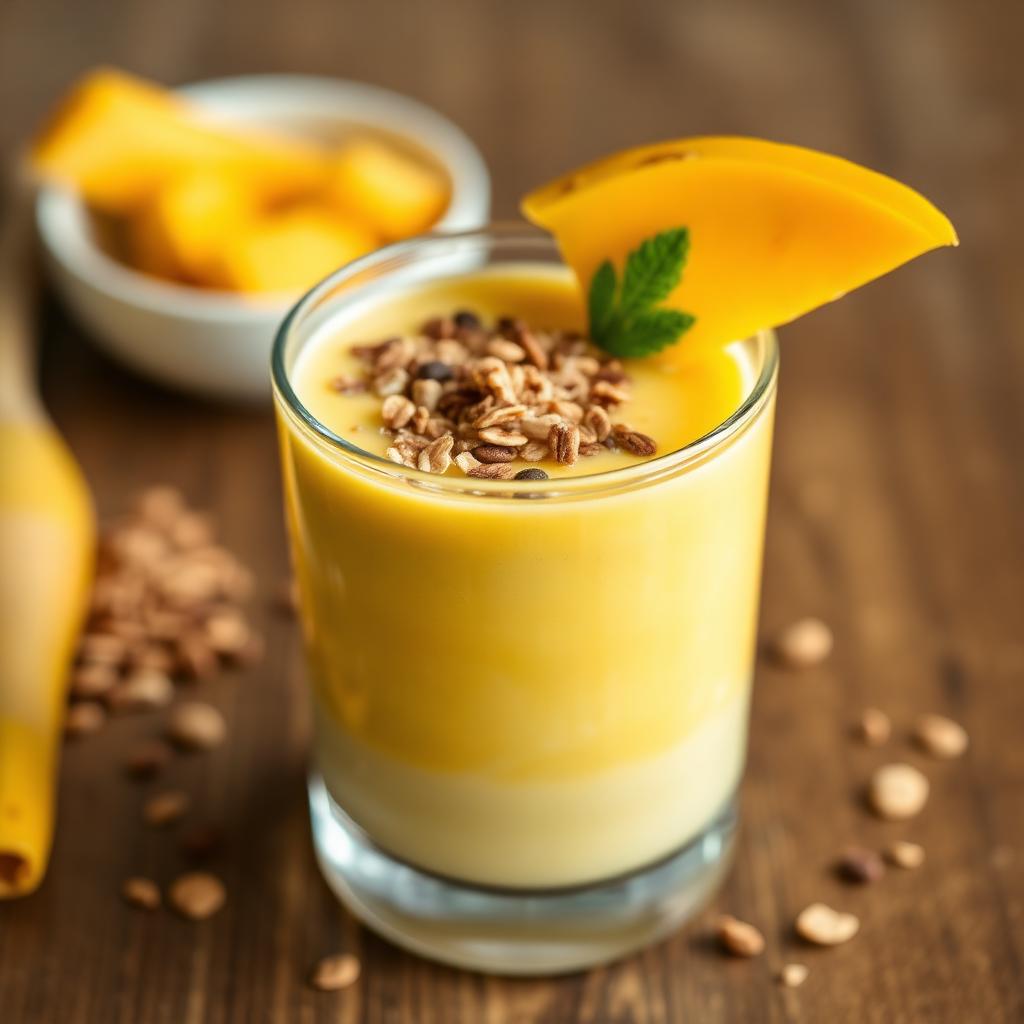 Joghurt Mango Frühstück